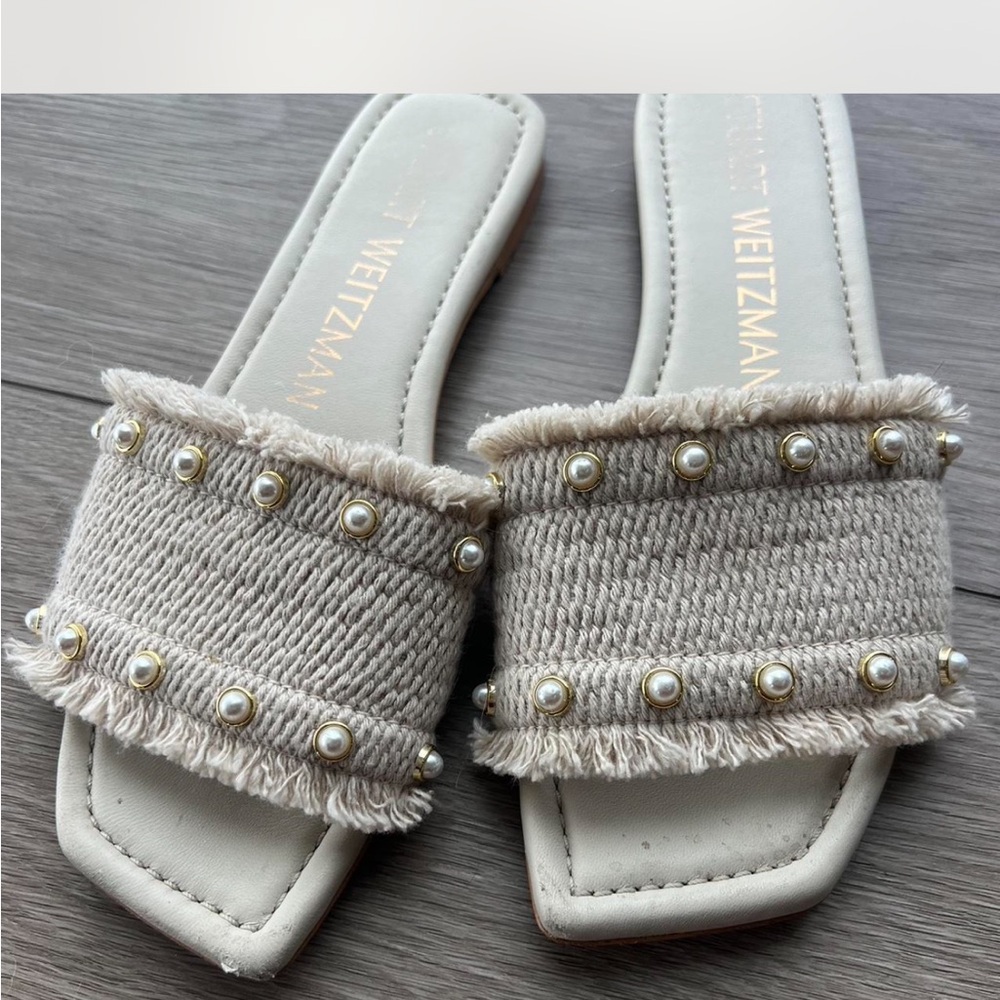 Stuart Weitzman Pearl Slide Sandals - image 5